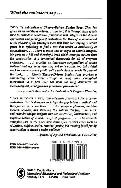 Produktbild: Theory Driven Evaluations