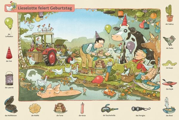 Produktbild: Was sucht Lieselotte? Das gro&szlig;e Such-und-Finde-Wimmelbuch
