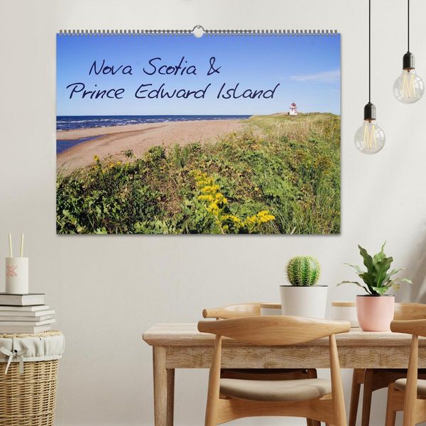 Produktbild: Nova Scotia & Prince Edward Island (Wandkalender 2026 DIN A2 quer), CALVENDO Monatskalender