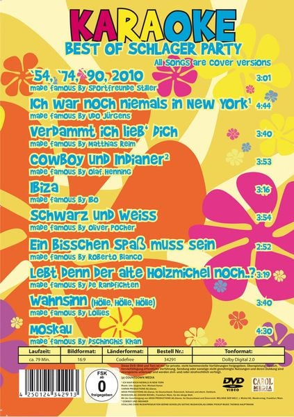 Produktbild: Karaoke - Best Of Schlager Party