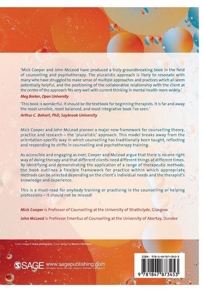 Produktbild: Pluralistic Counselling and Psychotherapy