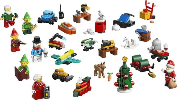Produktbild: LEGO City Adventskalender 2026 Werkstatt des Weihnachtsmanns 60510