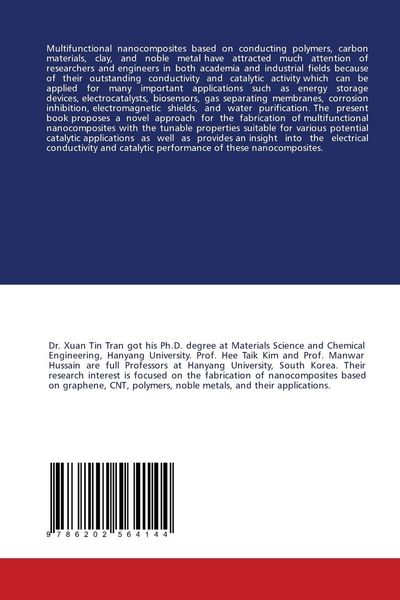Produktbild: Catalytical and electrical performance of nanocomposites
