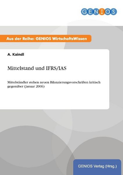 Produktbild: Mittelstand und IFRS/IAS