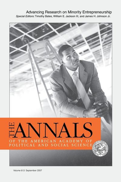 Produktbild: Advancing Research on Minority Entrepreneurship
