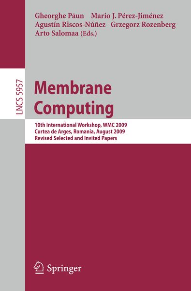 Produktbild: Membrane Computing