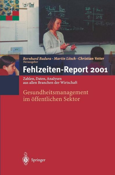 Produktbild: Fehlzeiten-Report 2001