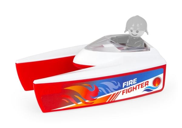 Produktbild: LENA 04714 - Boaties Feuerwehrboot, Beutel