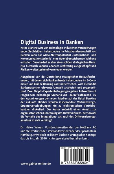 Produktbild: Digital Business in Banken