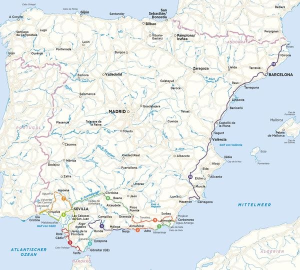 Produktbild: Andalusien mit dem Wohnmobil