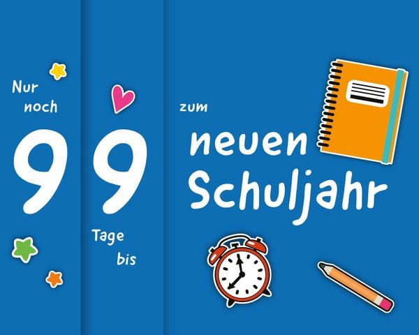 Produktbild: Der gro&szlig;e Countdown-Spa&szlig; f&uuml;r die Schule