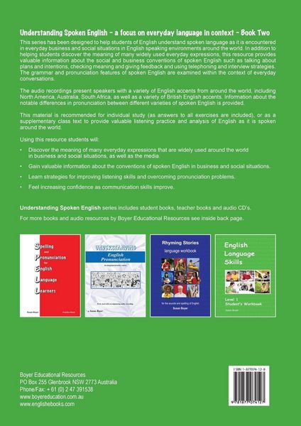 Produktbild: Understanding Spoken English - Book Two