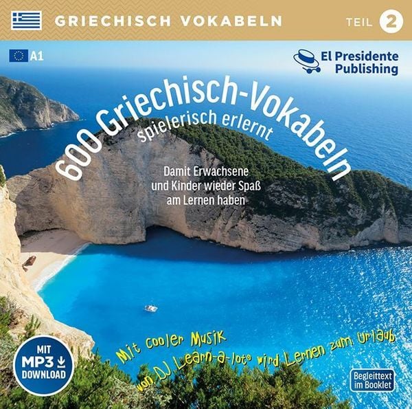 Produktbild: 600 Griechisch-Vokabeln spielerisch erlernt - Teil 2