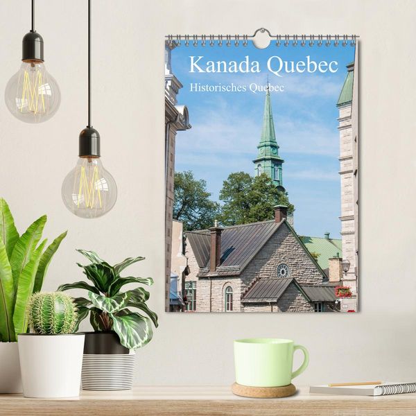 Produktbild: Kanada Quebec - Historisches Quebec (Wandkalender 2026 DIN A4 hoch), CALVENDO Monatskalender