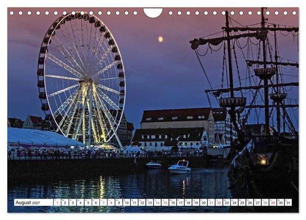 Produktbild: Danzig - Eine historische Sch&ouml;nheit (Wandkalender 2027 DIN A4 quer), CALVENDO Monatskalender