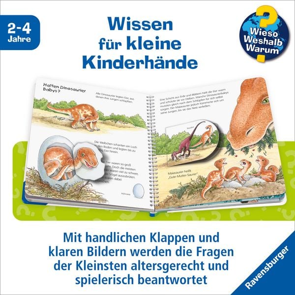 Produktbild: Die Dinosaurier / Wieso? Weshalb? Warum? Junior Bd. 25
