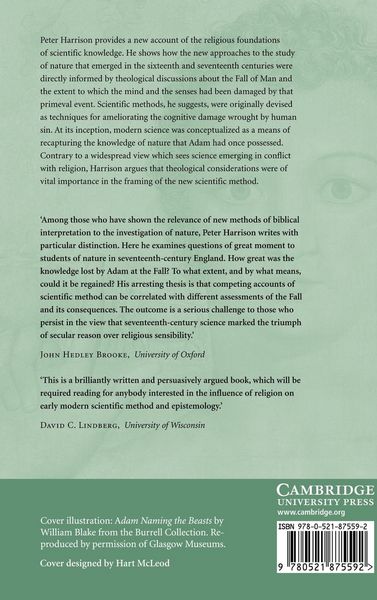 Produktbild: The Fall of Man and the Foundations of Science