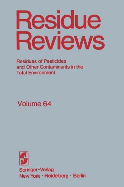 Produktbild: Residue Reviews