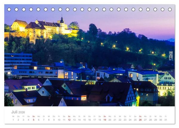 Produktbild: SCHW&Auml;BISCHE ALB W.Dieterich (Tischkalender 2026 DIN A5 quer), CALVENDO Monatskalender
