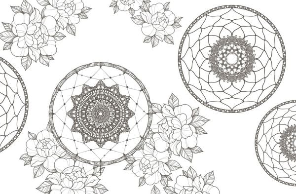 Produktbild: Colorful Mandala &ndash; Mandala &ndash; Traumf&auml;nger