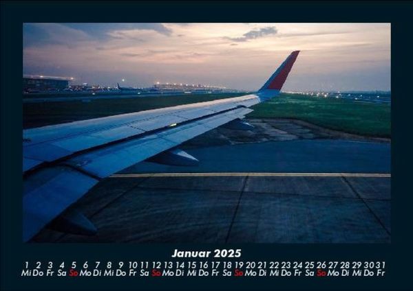 Produktbild: Flugzeuge 2025 Fotokalender DIN A5