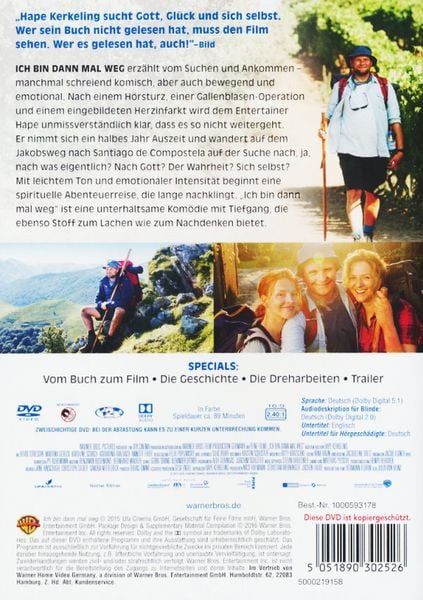 Ich Bin Dann Mal Weg Stream Movie4k Ich bin dann mal weg von Julia Heinz - DVD | Thalia