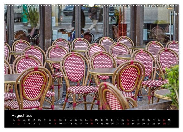 Produktbild: Paris (Wandkalender 2026 DIN A2 quer), CALVENDO Monatskalender