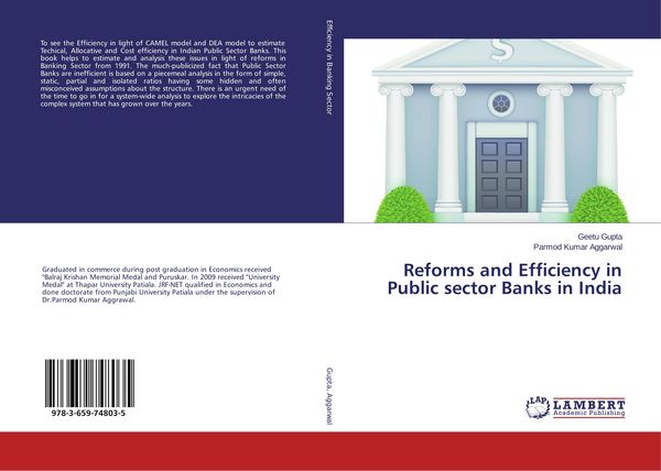 Produktbild: Reforms and Efficiency in Public sector Banks in India