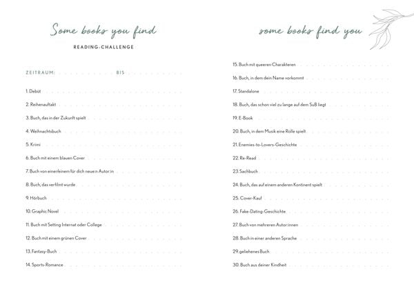 Produktbild: Just ONE more chapter - Mein Bookjournal