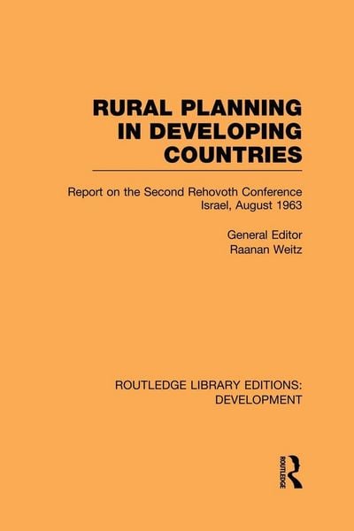 Produktbild: Rural Planning in Developing Countries