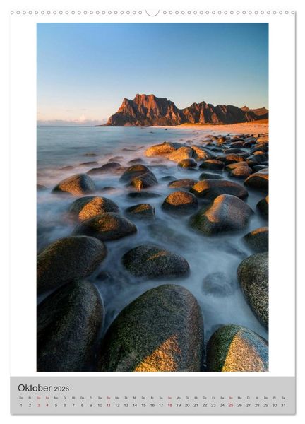 Produktbild: Bezauberndes Norwegen ~ Lofoten & Nordland ~ (Wandkalender 2026 DIN A2 hoch), CALVENDO Monatskalender