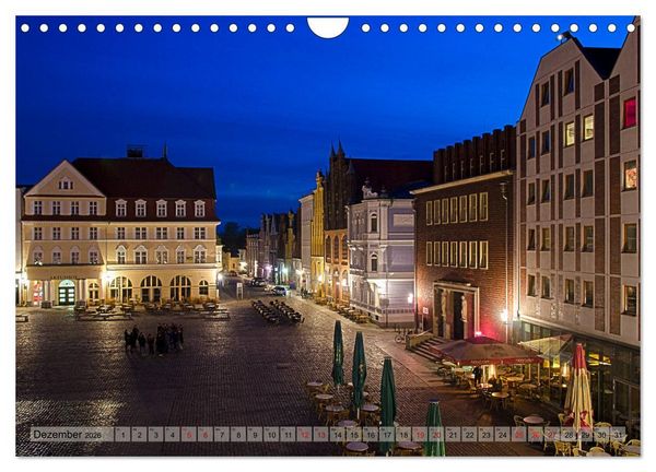 Produktbild: Ein Bummel durch die Hansestadt Stralsund (Wandkalender 2026 DIN A4 quer), CALVENDO Monatskalender