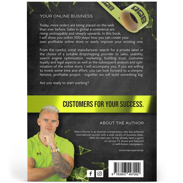 Produktbild: 500 Steps to Your Own Profitable Online Store
