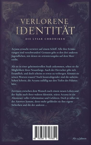 Produktbild: Verlorene Identit&auml;t - ein unvergessliches Fantasyabenteuer