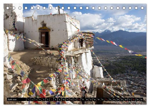 Produktbild: Buddhistisches Klein-Tibet (Tischkalender 2026 DIN A5 quer), CALVENDO Monatskalender