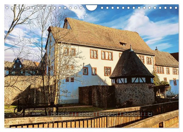 Steinau an der Straße (Wandkalender 2025 DIN A4 quer), CALVENDO Monatskalender