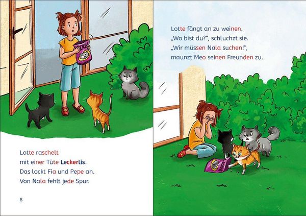 Produktbild: Lesel&ouml;wen 1. Klasse - Die Katzen-Detektive