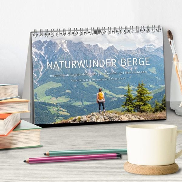 Produktbild: Naturwunder Berge (Tischkalender 2026 DIN A5 quer), CALVENDO Monatskalender