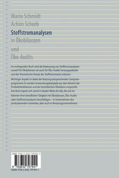 Produktbild: Stoffstromanalysen