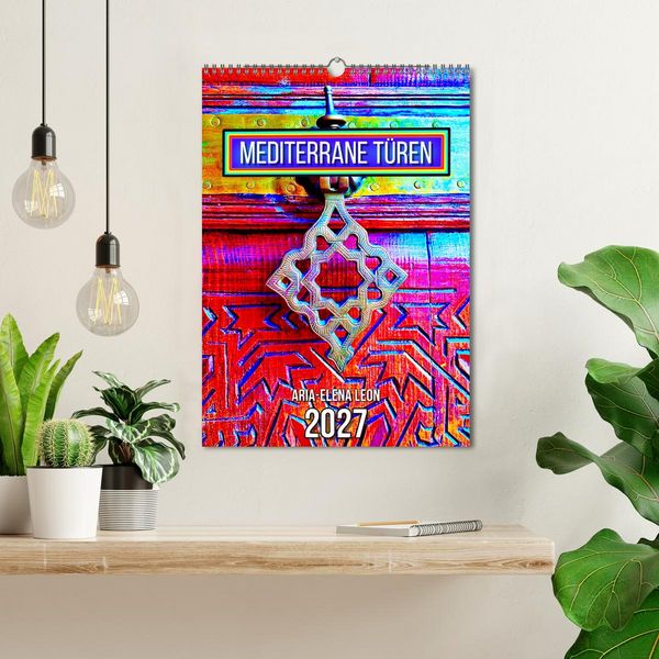 Produktbild: Mediterrane T&uuml;ren (Wandkalender 2027 DIN A3 hoch), CALVENDO Monatskalender