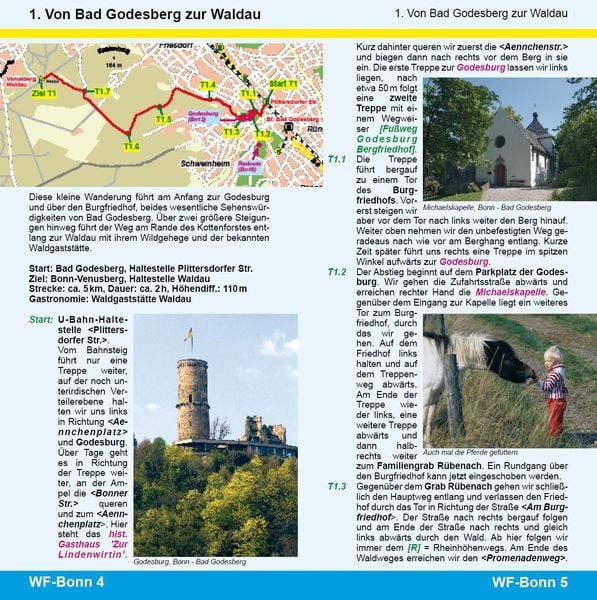 Produktbild: Bonn Wandertouren - Mal wieder wandern in Bonn und Umgebung