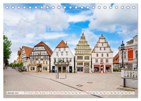 Produktbild: Bad Salzuflen Impressionen (Tischkalender 2026 DIN A5 quer), CALVENDO Monatskalender