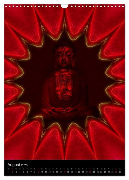 Produktbild: Buddha - Zeit f&uuml;r Entspannung (Wandkalender 2026 DIN A3 hoch), CALVENDO Monatskalender