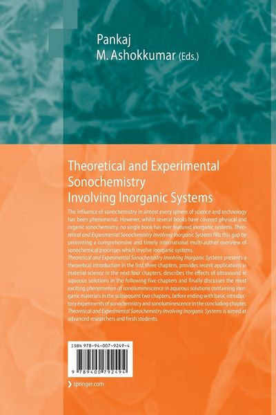 Produktbild: Theoretical and Experimental Sonochemistry Involving Inorganic Systems