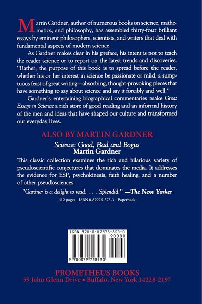 Produktbild: Great Essays in Science
