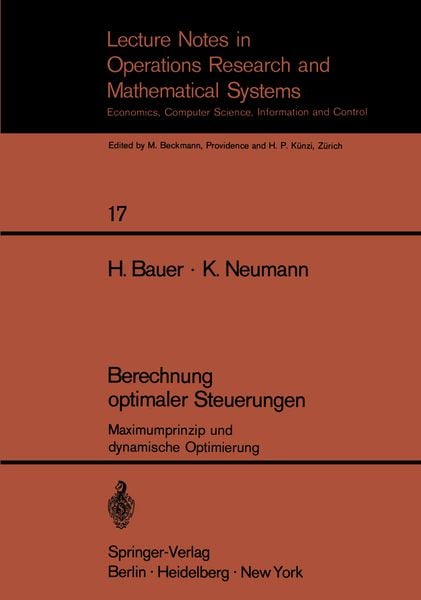 Produktbild: Berechnung optimaler Steuerungen