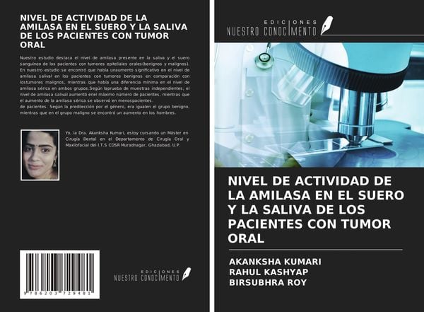 Produktbild: Nivel De Actividad De La Amilasa En El Suero Y La Saliva De Los Pacientes Con Tumor Oral