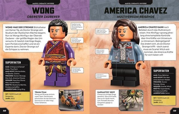 Produktbild: LEGO&reg; Marvel Lexikon der Minifiguren