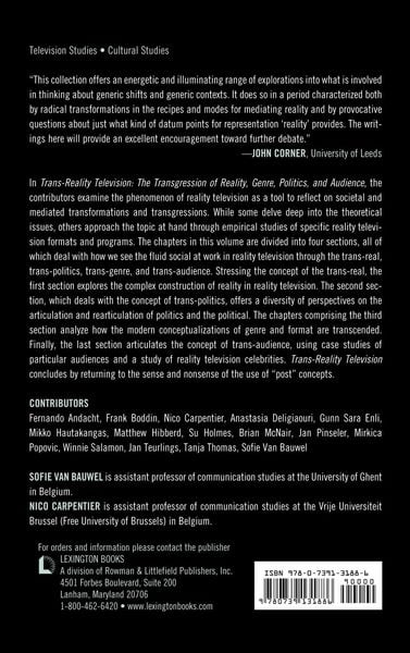 Produktbild: Trans-Reality Television