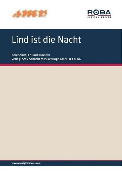 Produktbild: Lind ist die Nacht
